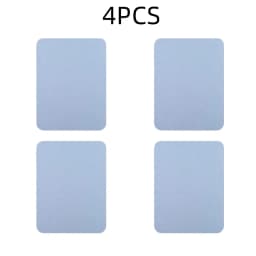 4pcs/lot Fabric Iron-on Patches 12.5x9.5cm Sewing on Patches Iron on Strong Glue Cotton Patch for Clothes DIY Jean Repair Decor