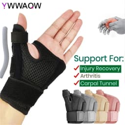 1Pcs Thumb Wrist Support Pofessional Thumb Splint Wristband Arthritis Carpal Tunnel Hand Sprain Tendinitis Wrist Brace Protector