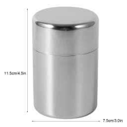 Stainless Steel Tea Leaf Tins Canister Containers Home Kitchen Canisters for Tea Coffee Sugar Storage Tins Can