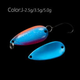 LETOYO 2.5g-5g Cicada Spoon Lure Freshwater Spinner Bait Wobblers Lure Hard Bait Artificial Trout Pesca Fishing Lure Area Trout
