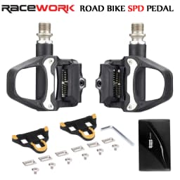 RACEWORK Road Bike Pedal Bearing Self-Locking Pedal For SHIMANO SPD SL System Bicycele Parts