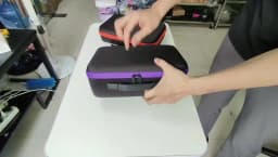 DIY Foam Hard Carry Case Storage Box Travel Zipper Bag Personalization Shockproof Camera Bag For Outdoor Tool Accessories