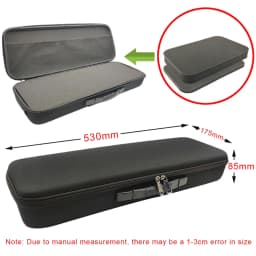 DIY Foam Hard Carry Case Storage Box Travel Zipper Bag Personalization Shockproof Camera Bag For Outdoor Tool Accessories