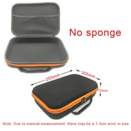 DIY Foam Hard Carry Case Storage Box Travel Zipper Bag Personalization Shockproof Camera Bag For Outdoor Tool Accessories