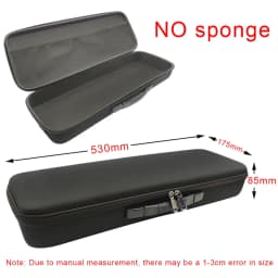 DIY Foam Hard Carry Case Storage Box Travel Zipper Bag Personalization Shockproof Camera Bag For Outdoor Tool Accessories