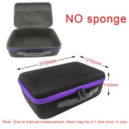 DIY Foam Hard Carry Case Storage Box Travel Zipper Bag Personalization Shockproof Camera Bag For Outdoor Tool Accessories