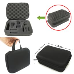 DIY Foam Hard Carry Case Storage Box Travel Zipper Bag Personalization Shockproof Camera Bag For Outdoor Tool Accessories