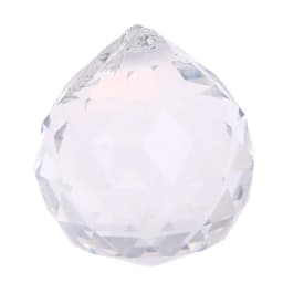 20/30/40/50mm Clear Crystal Ball Prism Sun Catcher Rainbow Pendant Maker Hanging Crystal Prism Lighting Bead Prisma Pendant