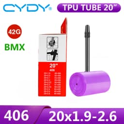 42g CYDY TPU Bike Inner Tube Camera 20' 406 20x1.9 2.0 2.1 2.2 2.25 2.3 2.35 2.4 2.5 2.6 Valve 45mm Pneu BMX Bicycle Tire Tyre