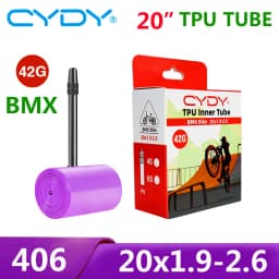 42g CYDY TPU Bike Inner Tube Camera 20' 406 20x1.9 2.0 2.1 2.2 2.25 2.3 2.35 2.4 2.5 2.6 Valve 45mm Pneu BMX Bicycle Tire Tyre