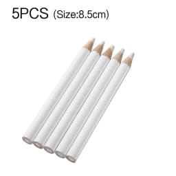 20/5Pcs Rhinestone Picker Dotting Pencil White Wax Pen for Picking Up Stones Crystal Bead Applicator Nail Art Decoration Tools