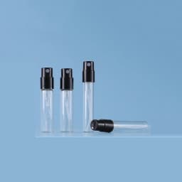 1X 10X 100x 1ml 1.5ml 2ml 2.5ml Mini Bayonet Glass Bottles Fragrance Sample Tester Perfume Spray Bottles Sample Mini Vials