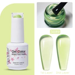 Clou Beaute Jelly Color UV Gel Manicure Summer Pink Nude Gel Nail Rainbow Nail Supplies For Professionals Semi-permanent Varnish