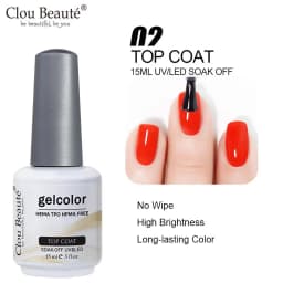 Clou Beaute Jelly Color UV Gel Manicure Summer Pink Nude Gel Nail Rainbow Nail Supplies For Professionals Semi-permanent Varnish