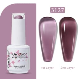 Clou Beaute Jelly Color UV Gel Manicure Summer Pink Nude Gel Nail Rainbow Nail Supplies For Professionals Semi-permanent Varnish