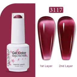 Clou Beaute Jelly Color UV Gel Manicure Summer Pink Nude Gel Nail Rainbow Nail Supplies For Professionals Semi-permanent Varnish