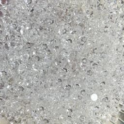 SS4-40 Glass Transparent Naked White Crystal FlatBack Glass Rhinestones Non HotFix for Nail Art Decorations Flat Back Crystal