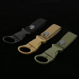 2pcs Waterbottle Buckle Hook Nylon Webbing Buckle Hook for Going Out Climb Backpack Hanger Camp Water Bottle Holder Clip