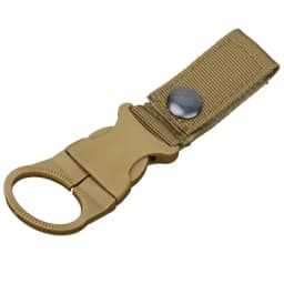 2pcs Waterbottle Buckle Hook Nylon Webbing Buckle Hook for Going Out Climb Backpack Hanger Camp Water Bottle Holder Clip