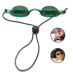 Light Blocking Soft Silcone Eye Mask Beauty Devices Protective Eyepatch Laser Light Eye Shields Safety Goggles Sunbathing