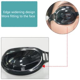 Light Blocking Soft Silcone Eye Mask Beauty Devices Protective Eyepatch Laser Light Eye Shields Safety Goggles Sunbathing