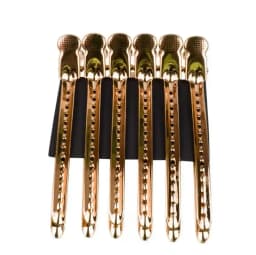 12pcs Alligator Hair Clips Hairdressing Clamps Claws Barber Sectioning Clip Crocodile Hairpin Hair Styling Tools pince cheveux