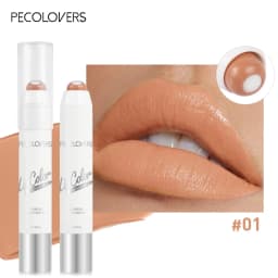 6 Colors Lipstick Pen Waterproof Red Lipstick Non-stick Cup Makeup Lip Liner Pen Cosmetics