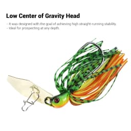 Noeby Chatterbait 10.5g 14g 21g 28g 35g Bladed Jig Needle Stinger Hook Vibration Wire Power Bait Pike Bass Jig Fishing Lure