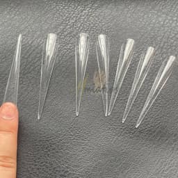 5Xl Extreme Long Stiletto Nails Full Cover Nails Artificial Acrylic False Nail Tips Press on Manicure Tool Accessories