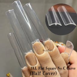 5Xl Extreme Long Stiletto Nails Full Cover Nails Artificial Acrylic False Nail Tips Press on Manicure Tool Accessories