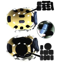 Universal Airsoft 19pcs Helmet Pads, Replacement Foam Padding Kits Set Mats for Fast/Mich/ACH/USMC/PASGT Helmet