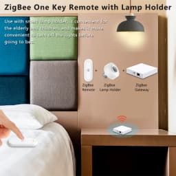 LoraTap ZigBee 3.0 Wireless 13 Types Push Button EU US Remote Controller Tuya Scene Automation Control Switch Smart Life App