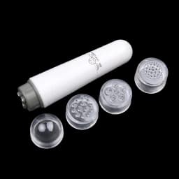 Electric mini massage pen portable 4-head massager electric eye facial care massage instrument lifting face eye vibrator