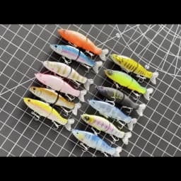 Slow Sinking SwimBaits Fishing Lures 30G Whopper Vibration Soft Tail Or Pike And Bass Hard Baits Isca Artificiall Accessories