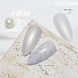 Clou Beaute Iridescent Pearl Effect Glitter Color Gel Nail Polish Auroras UV Gel Varnish Semi Permanent Manicure Thread Shell