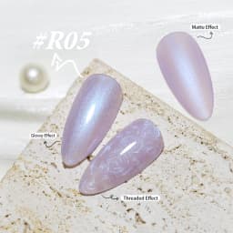 Clou Beaute Iridescent Pearl Effect Glitter Color Gel Nail Polish Auroras UV Gel Varnish Semi Permanent Manicure Thread Shell
