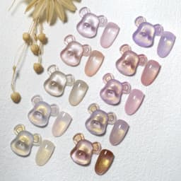 Clou Beaute Iridescent Pearl Effect Glitter Color Gel Nail Polish Auroras UV Gel Varnish Semi Permanent Manicure Thread Shell