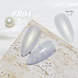 Clou Beaute Iridescent Pearl Effect Glitter Color Gel Nail Polish Auroras UV Gel Varnish Semi Permanent Manicure Thread Shell