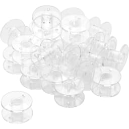 25 Grid Blue Clear Empty Bobbins Storage Box Plastic Bobbins Spool Storage Box For Household DIY Sewing Machine Accessories Tool