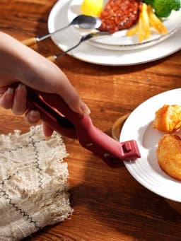 Multi-Purpose Anti-Scald Bowl Holder Clip Solid Color Color Anti 2 Scalding Home Clip Tools Silicone Kitchen