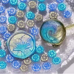 100pcs/bag Aurora Sunflower Mixed Color Sealing Wax Beads, for Wedding Invitations, Envelopes,Wine Gift Packaging