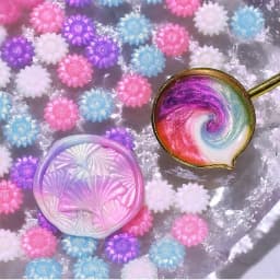 100pcs/bag Aurora Sunflower Mixed Color Sealing Wax Beads, for Wedding Invitations, Envelopes,Wine Gift Packaging