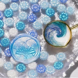 100pcs/bag Aurora Sunflower Mixed Color Sealing Wax Beads, for Wedding Invitations, Envelopes,Wine Gift Packaging