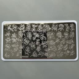 XMQ STAMPING NAIL PLATES FLOWER TEMPLATES