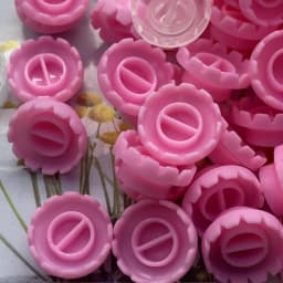 500Pcs Disposable Eyelash Glue Fan Cup Rings Flower Holder Container WholesaleTattoo Pigment Eyelash Extension Supplies