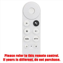Silicone Protective Case for Google Chromecast SmartTV Remote Control Non-slip Soft Durable Shockpro Protective Cover Shell