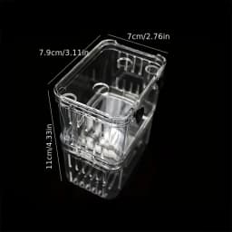 Multifunctional High Clear Fish Breeding Isolation Box Aquarium Breeder Fish Tank Double Guppies Hatching Incubator