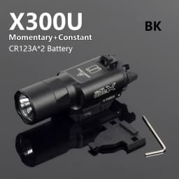 Surefire Light X300 X300U X300UH-B XH35 X300V IR Flashlight Fit 20mm Rail DDualS Switch 600 Lumens Aluminum Constant Momentary