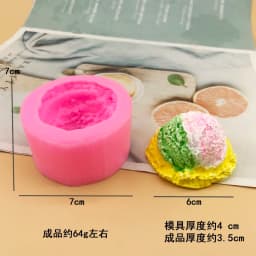 VERIDIAN Ice Cream Cone Silicone Molds Mousse Chocolate Fondant Cake Mold DIY Candle Mold Cake Decoration Baking Accessories