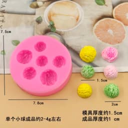 VERIDIAN Ice Cream Cone Silicone Molds Mousse Chocolate Fondant Cake Mold DIY Candle Mold Cake Decoration Baking Accessories